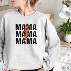 basketball mama sweatshirt, sport mom sweatshirt, game day sweatshirt, basketball season sweatshirt, mommy team swehirt,