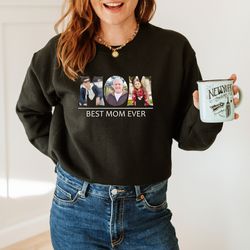 Custom Mama Photo Sweatshirt, Custom Mom Photo Sweatshirt, Family Photo Sweatshirt, Personalized Mom Sweatshirt, Mother