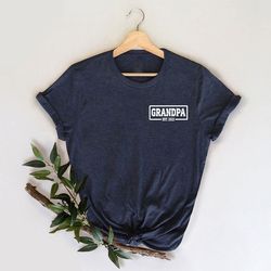 grandpa est 2023 shirt, new grandpa gift, new grandpa tee, baby reveal to grandpa, grandpa reveal gift, shirt for grandp