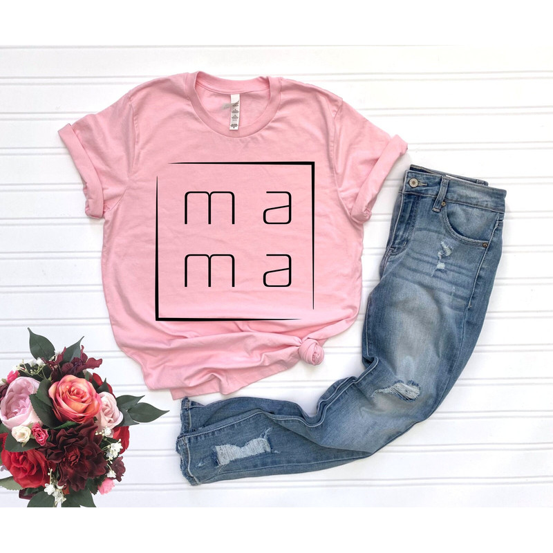 MAMA Shirt, Mom Life Shirt, Mothers Day Gift, Birthday Gift for Mom, MAMA Shirt for Mother, Mom Shirt, New Mom Shirt, Christmas Gift for Mom.jpg