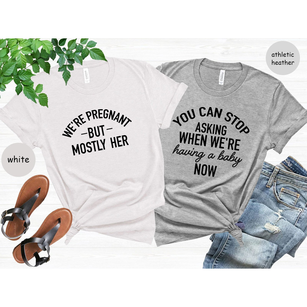 Pregnancy Shirt, Baby Announcement Shirt, Pregnant T-shirt, Expecting Parents Tee, New Mom Shirt, Mommy Daddy T-shirt, Mom to be T-shirt.jpg