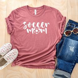 soccer mom shirt, cute mama shirt, soccer lover mom tee, mothers day gift, soccer ball t-shirt, soccer theme mommy tee,