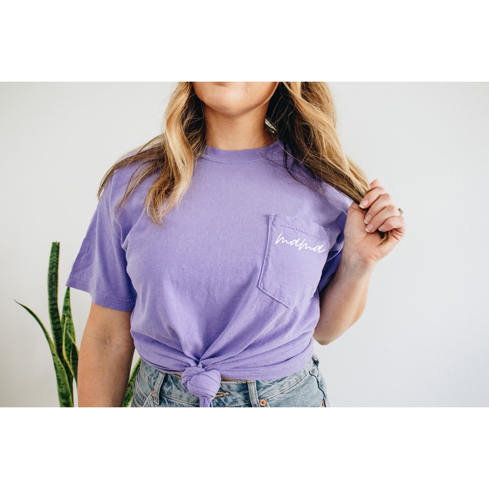 Comfort Color Pocket Mama Shirt Mom Shirt, Mother's Day T-shirt, TShirt, Gift For Mothers Day, Present For Mom, Cute Mama Tee, pocket tee.jpg