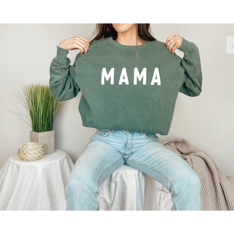 Comfort Colors Mama Sweatshirt Mama Sweatshirt, Mother's Day Sweatshirt, Mother Sweatshirt, Mama Gift Sweater, Retro Mom Sweatshirt.jpg