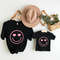 Heart Smiley Face shirt, Mama Baby matching shirt, Mommy and me Besties Shirt, mom shirt, dad, Mom Tshirt, Vintage T shirt.jpg