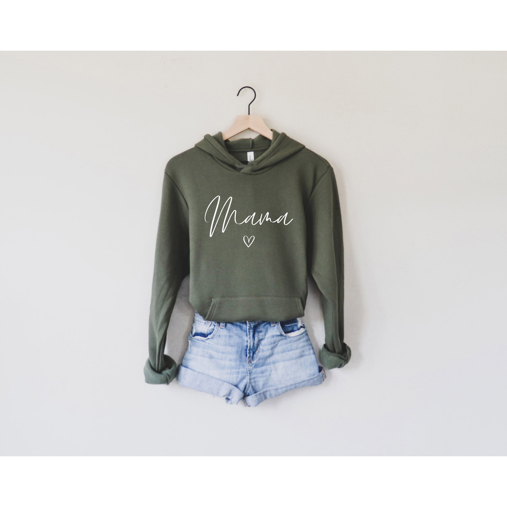 Mama Heart Sponge Fleece Hoodie Sweatshirt, Mom hoodie, mommy shirt hoodie, Mother's day, Mom sweatshirt, going home outfit, Mom sweatshirt.jpg