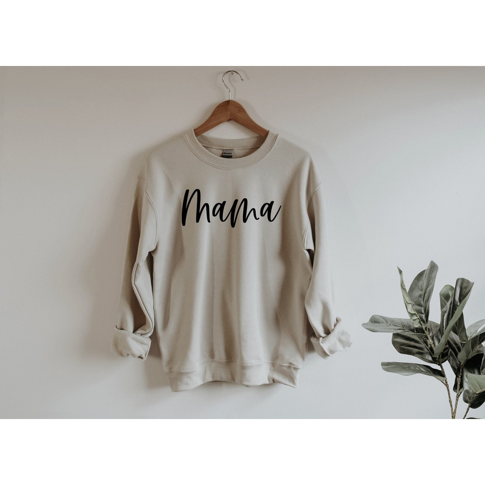 Mama Sweatshirt, Mama Est Sweatshirt, Mothers Day Gift, Cool Mom, First Mothers Day Gift, Personalized Gift, Mom Life Shirt, New Mom Gift.jpg
