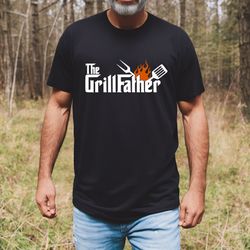 the grillfather shirt, bbq lover shirt, meat lover shirt, dad shirt, gifts for dad, gifts for him, tailgating shirt, bbq