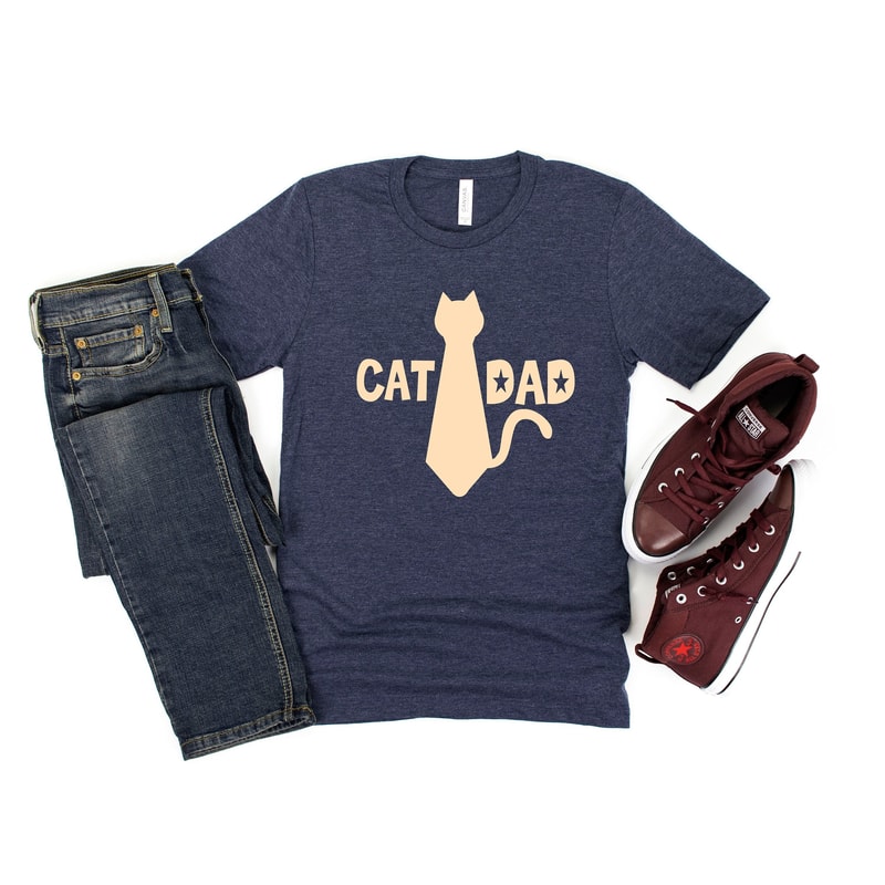 Cat Daddy Shirt, New Cat Daddy Tshirt, Fathers Day Cat Dad Gift Tshirt, Best Cat Dad Tee, Cat Owner Men Shirt, Cute Cat Dad Tee.jpg