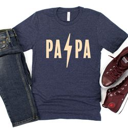 papa shirt for fathers day gift, papa t-shirt for dad, papa gift from daughter, fathers day tshirt for grandpa, grandpa