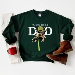 yoda best dad shirt - fathers day gift - soft cotton shirt - galaxys best dad - star wars galaxys edge  - fathers day sh
