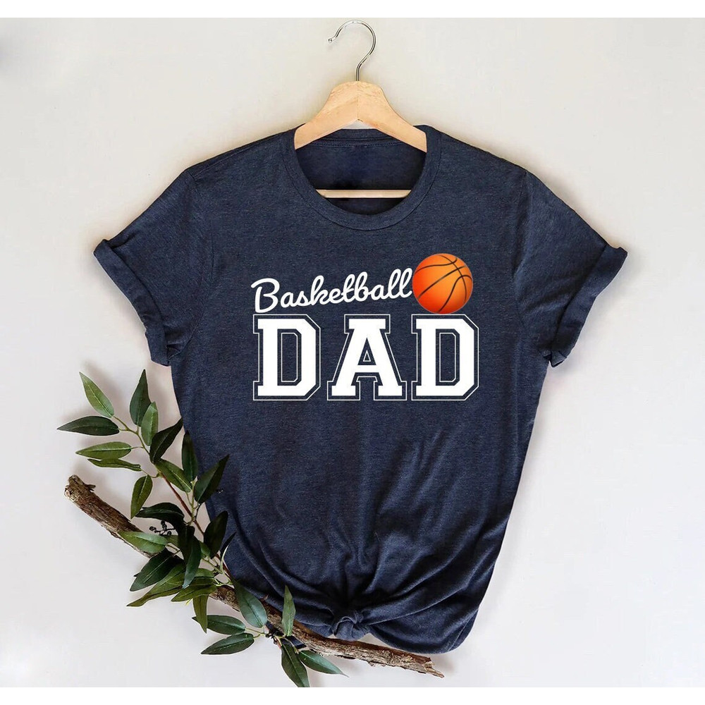 Funny Basketball Dad Shirt,Daddy's Gift From Kids For Father Day,Sports Lover Men T-Shirt,Basketball Coach Shirt,Game Day Shirt Gift For Dad.jpg