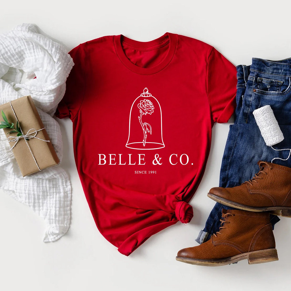 Disney Princess Shirt, Belle and Co Shirt, Disney Est Shirt, Princess Girl Trip Shirt, Disney Princess Trip, Disney World,Disney Girl Shirts.jpg