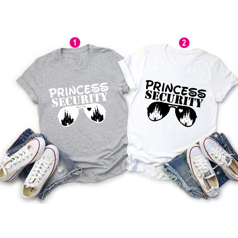 Princess Security Shirt, Birthday Party Shirt, Funny Dad Shirt, Gift For Boyfriend Shirt, Disneyworld, Disneyland, Disneyland Family Shirt.jpg