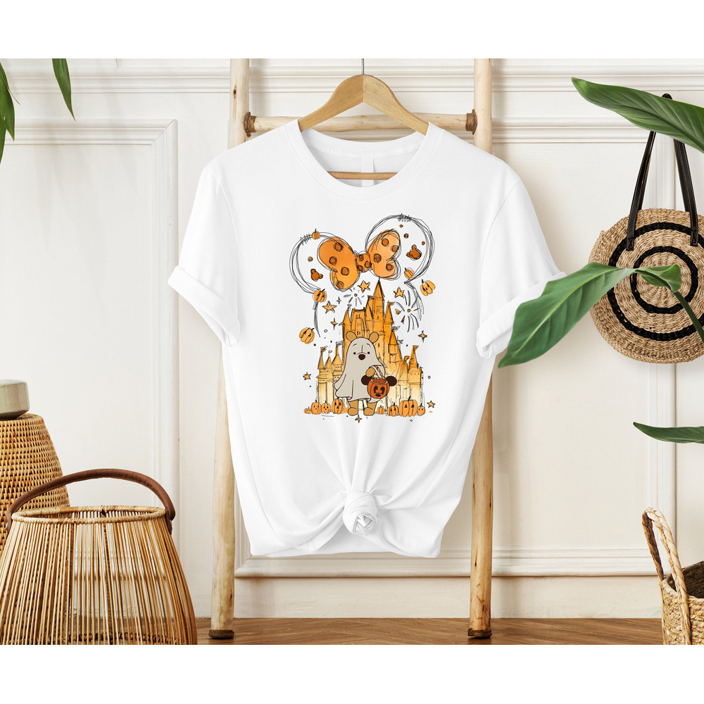 Disney Winnie The Pooh Character Halloween Shirt, Halloween Castle Sweatshirt, Disney Halloween Shirt Disney Family Halloween, Spooky Shirt.jpg
