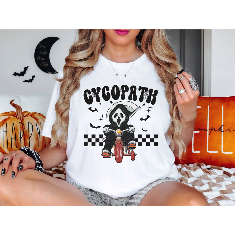 Cycopath Shirt, Halloween Shirts, Spooky Shirt, Funny Halloween Shirt, Halloween Gift Tees, Sarcastic Shirts, Halloween, Spooky Season.jpg