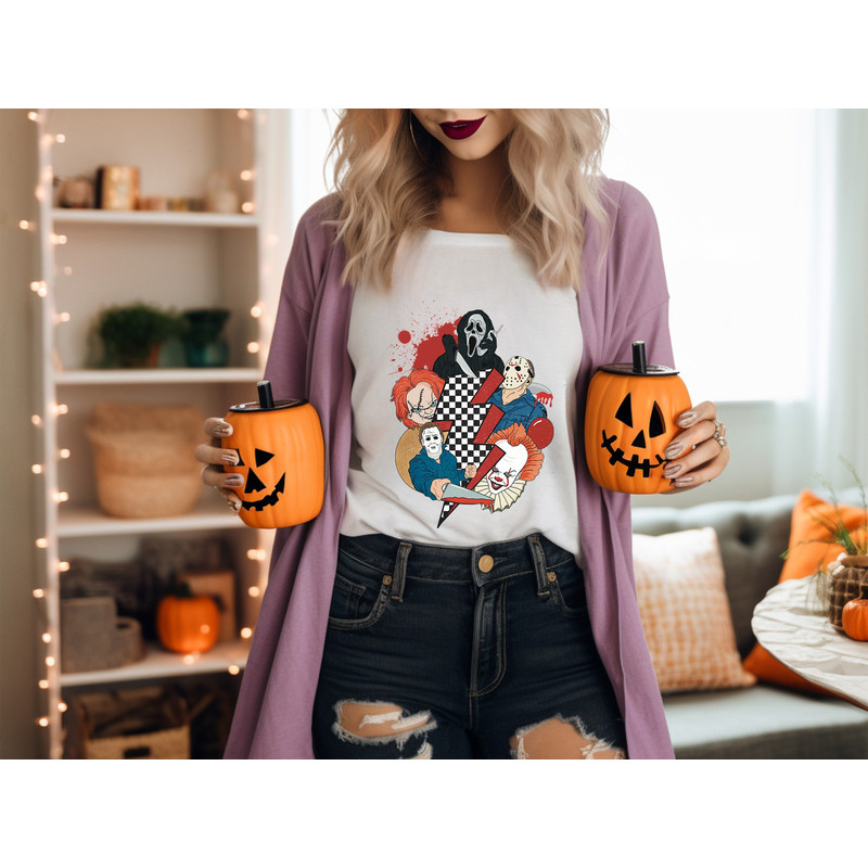 Spooky Halloween Shirt, Halloween Shirts, Spooky Shirt, Funny Halloween Shirt, Halloween Gift Tees, Sarcastic Shirts, Boo Crew Shirt.jpg