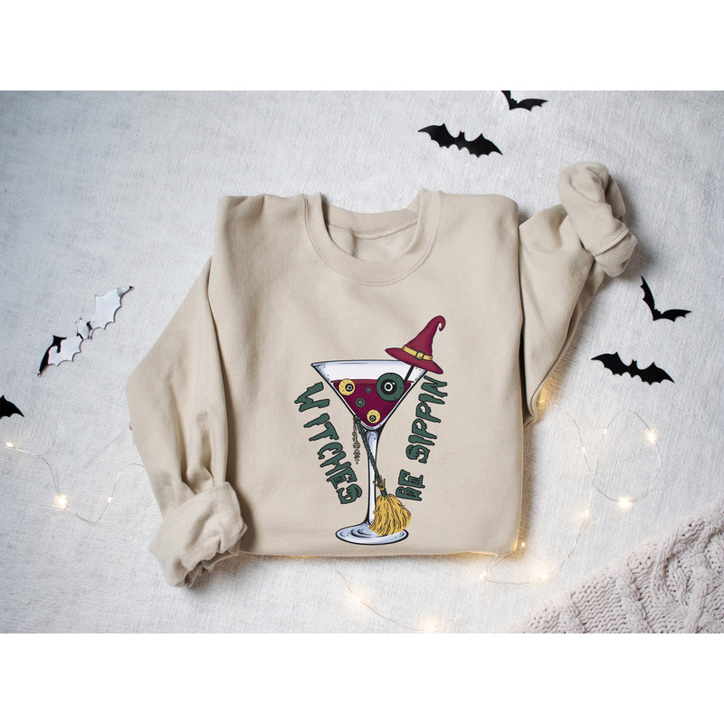 Witches be Sippin Sweatshirt, Halloween Quotes, Witches Be Sippin Sweatshirt, Funny Mom Halloween Quote, Halloween T-Shirt, Witchy Shirt.jpg