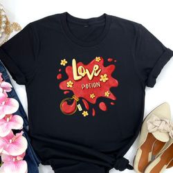 valentines day shirt,cute couple valentines gift,love potion valentines day tshirt,womens tshirt,retro valentines day sh