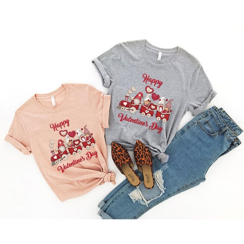 Valentine Gnome Shirt,Gnome Heart Shirt,Gnomes Valentines Tee,Gnomes Valentines Outfit,Valentines Tshirt,Gift for Valentine,Cute Valentine.jpg
