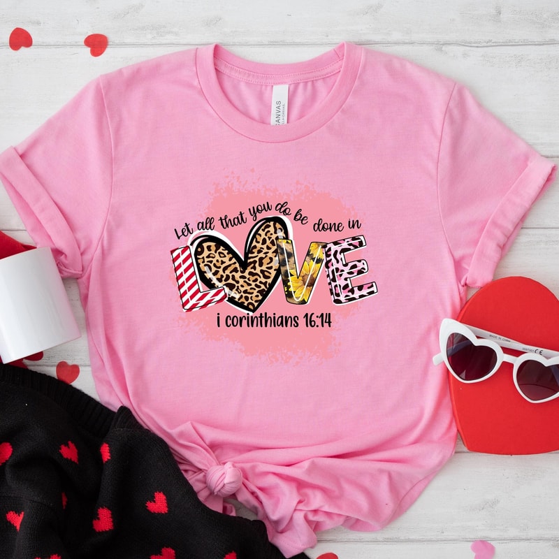 Leopard Print Valentines Day Love Shirt, Valentines Day Shirts For Woman, Heart Sweatshirt, Cute Valentine Shirt, Valentines Day Hoodies.jpg