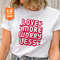 Love More Worry Less Valentines Shirt, Love Couple Matching Shirt, Love Valentines Design Hoodie, Valentines Day Gift, Valentines Shirt.jpg