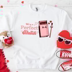 perfect match shirt, we are a perfect match shirt, valentines day shirt, funny valentines day, funny couples shirt, gift