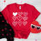 Valentine's Day Hearts Sweatshirt, Valentines Hearts Shirt, Love Couple Shirt, Valentines Gift for Her, Love Shirt, Red Heart Hoodie.jpg