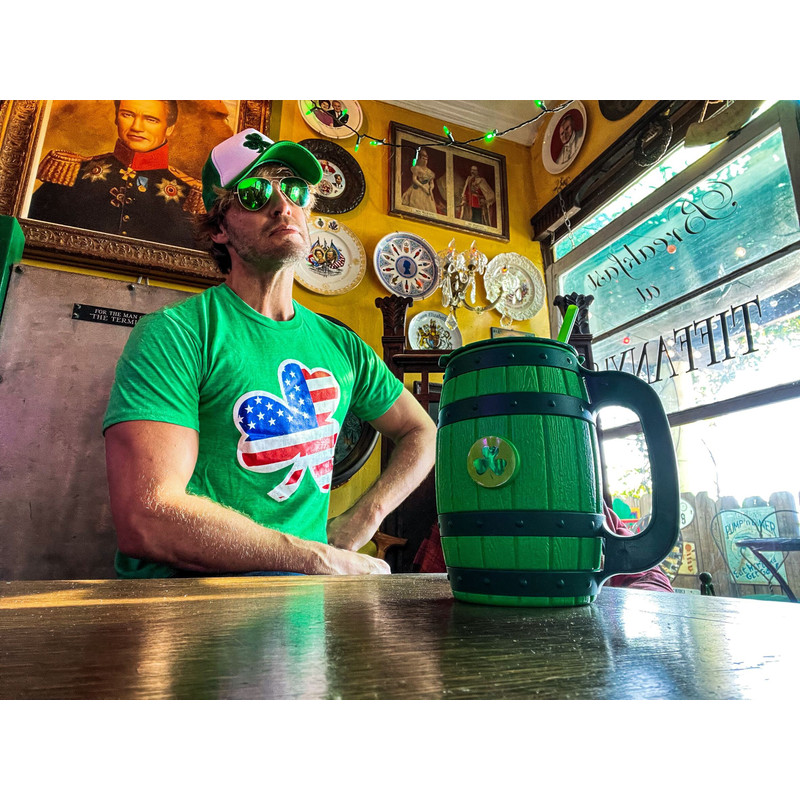 American Flag Shamrock, Four Leaf Clover Shirt, Shamrock Shirt, Clover Shirt, Lucky Irish Shirt, Ireland Top Men, St Patricks Day Shirts.jpg