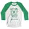 Drunk Irish Top, Irish Drinking Jumper, Irish Pub Crawl Top, His N Hers Tops, Funny Irish Shirts, Womens Hes My Drunker Half Raglan.jpg