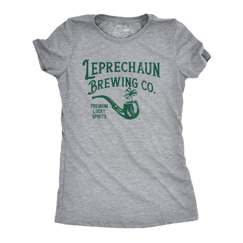 Leprechaun Brewing Co, St Patricks Day TShirt, Irish Getting Drunk, Funny Drinking Shirts, Funny Shirts, Drinking Tees, Distillery.jpg