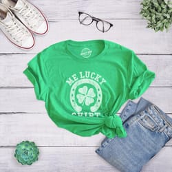 me lucky shirt, lucky green irish shirt, ireland drinking t shirt, womens irish top, st patricks day, lucky shirts, cute