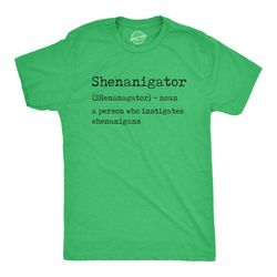 shenanigator definition, saint patricks day shirt, shenanigans shirt, lucky green shirt, shamrock shirt, clover shirt, f