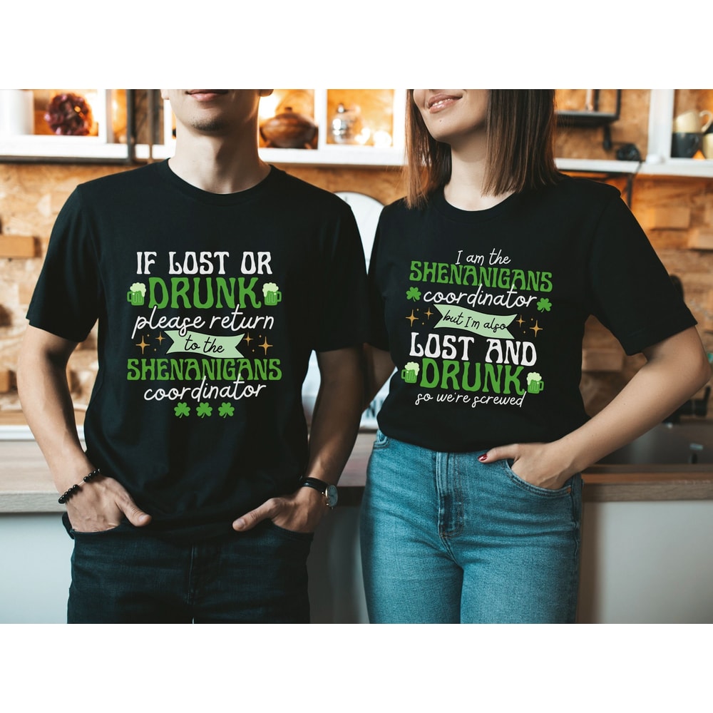 Funny St. Patricks Day Group Shirts, Shenanigans Coordinator St Pattys Day Shirt, Saint Patrick's Day 2023 Best Friend Matching Party Outfit 1.jpg