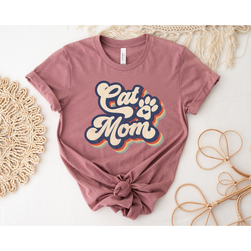 Cat Mom Shirt, Cat Mom T-Shirt, Mothers Day T-Shirt, New Cat Mom Gift, Gift For Mothers Day, Proud Kitty Mama Shirt, Kitty Mom Shirt 2.jpg