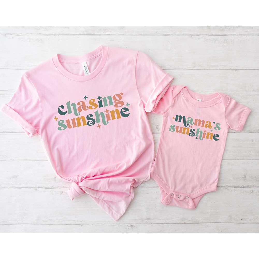 Chasing Sunshine Shirt, Mama's Sunshine Shirt, Mama Shirt, Mini Shirt, Mother's Day Gift, Gift For Mom, Mother's Day Shirt, Cool Mom Shirt.jpg