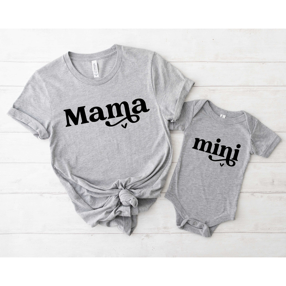Mama And Mini Shirt, Mama Shirt, Mini Shirt, Mother's Day Shirt, Mother's Day Gift, Gift For Mom, Mama Mini Set Shirts, Cool Mom Shirt.jpg