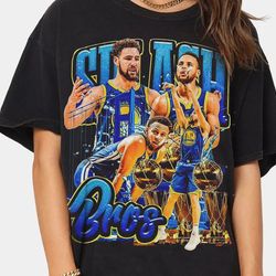 2021 vintage nba steph curry x klay thompson unisex t shirt