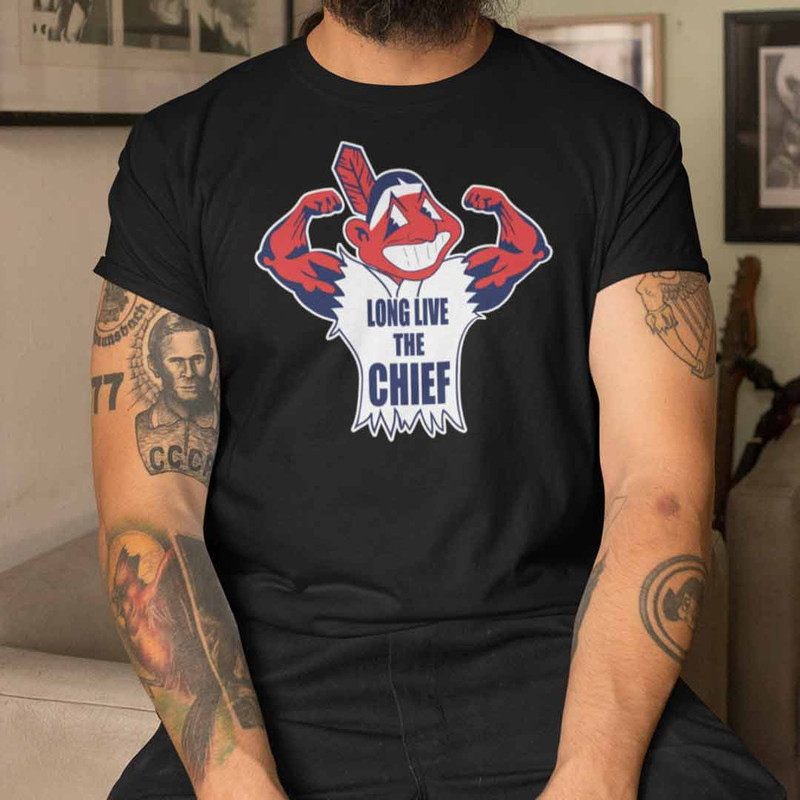 Cleveland Indians Long Live The Chief Wahoo T Shirt.jpg