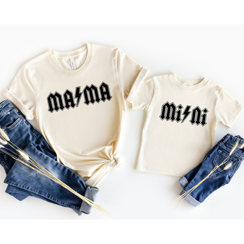 Mama Mini Matching Shirt, Baby Shower Gift, Mama T shirt, Mini Onesie, Mini Toddler, Mini Youth, New Mom Gift Idea, Baby and Mama, Newborn.jpg