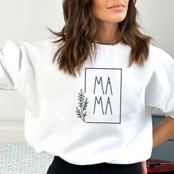 mama sweatshirt and hoodie - retro mama shirt - mom shirt - motherhood shirt - mama t-shirt - mom shirts - mama tee - mo