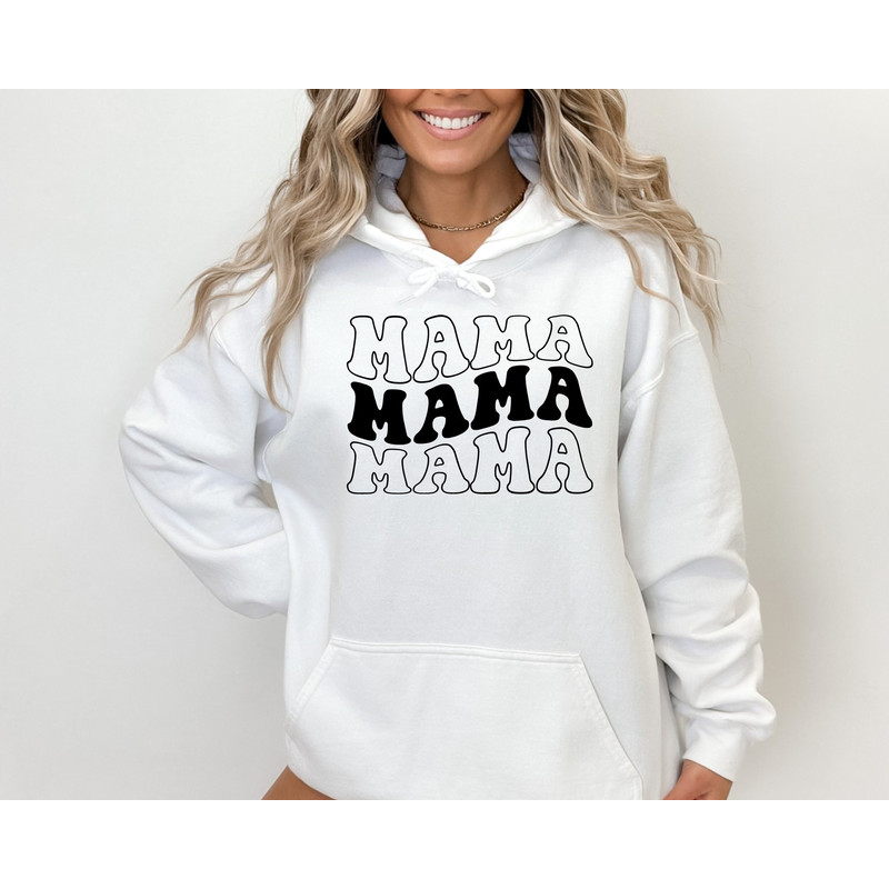 Mama Sweatshirt and Hoodie - Retro Mama Shirt - Mom Shirt - Motherhood Shirt - Mama T-Shirt - Mom Shirts - Mama Tee - Mom Tees - Mom Gift 1.jpg