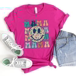 mama shirt, mothers day shirt, mothers day gift, strong woman shirt, cute gift for moms, mothers days mama shirt, smiley