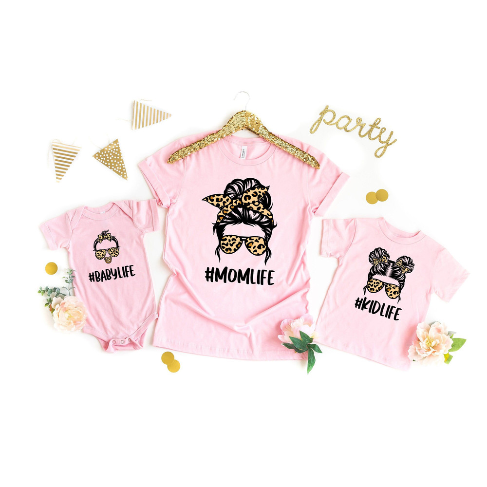 Mom Life Shirt, Kid Life Shirt, Baby Life Shirt, Family Matching Shirt, Mom Kid Baby Matching Shirt Family Life mothers Mother's day Shirt.jpg