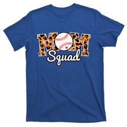 loud and proud baseball mom squad softball mother funny gift t-shirt