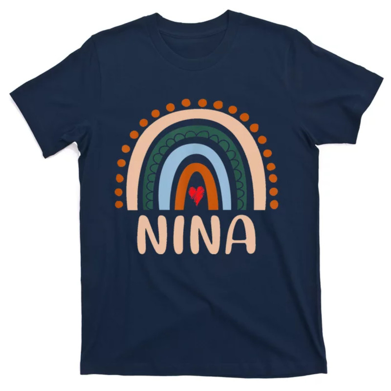 TeeShirtPalace Nina Rainbow Grandma Cute Mothers Day Funny Nina T-Shirt.jpg