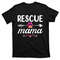 TeeShirtPalace Rescue Mama Pet Lovers Mothers Day Dog Mom T-Shirt.jpg