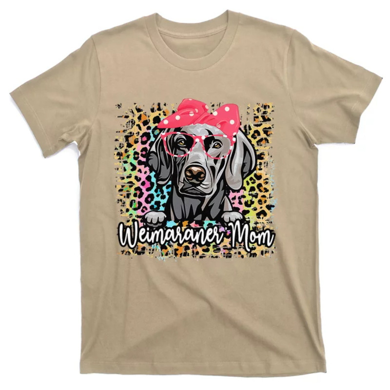 TeeShirtPalace Weimaraner Mom Dog Lover Watercolor Mothers Day T-Shirt.jpg