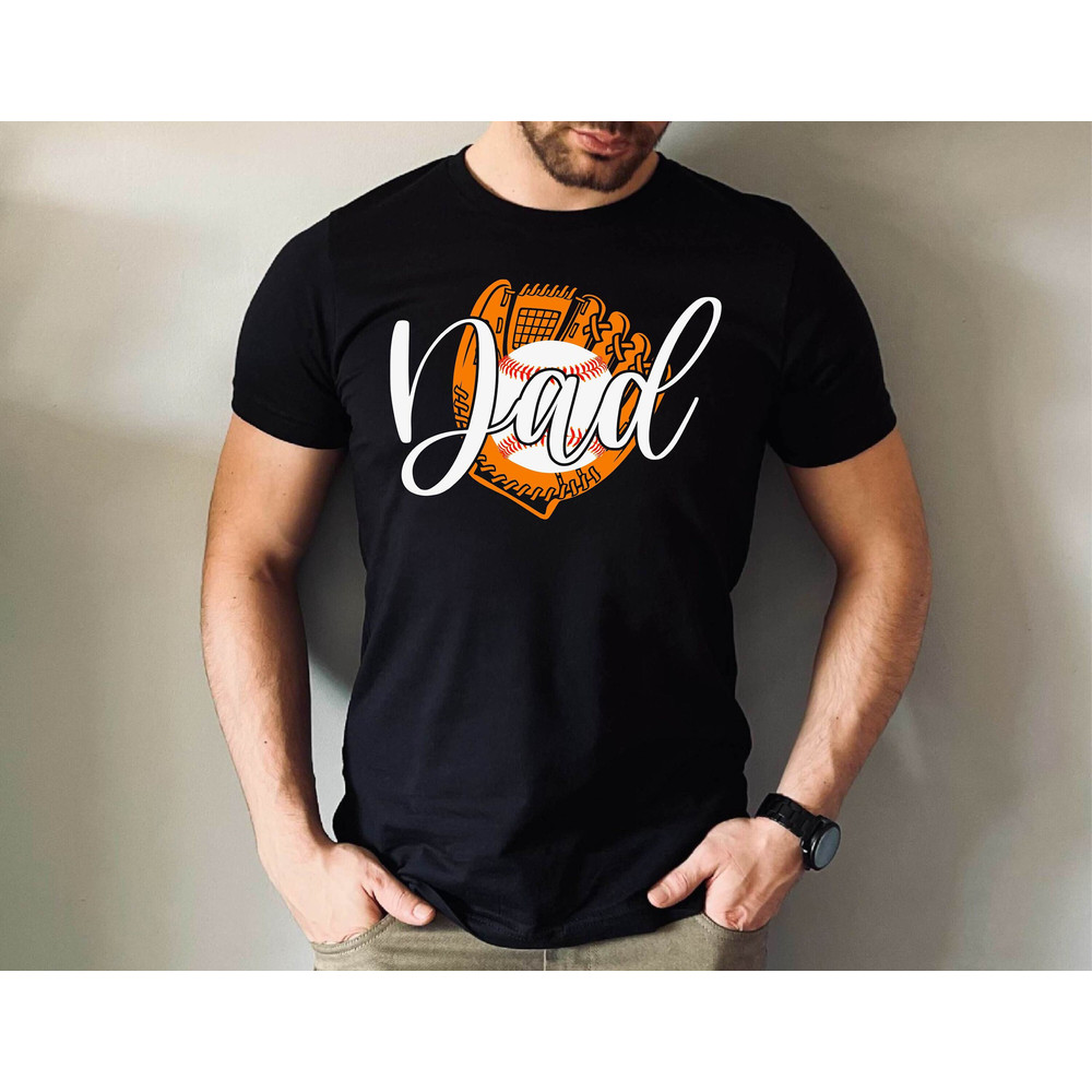 Baseball Dad Tshirt, Baseball Loving Dad Tee, Baseball Loving Dad Gift Tshirt, Father's Day Tshirt.jpg