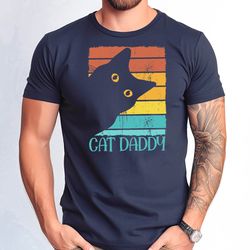 cat daddy shirt, funny cat dad tshirt, fathers day cat daddy gift tshirt, cat owner men tee, cute cat dad tshirt, cat da